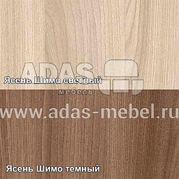 Шкаф платяной Богемия - цвет