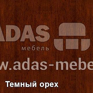 Тумба прикроватная Легаси из массива гевеи - цвет Темный орех