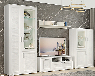 Витрина Корвет Люкс №36 Бодега - в интерьере