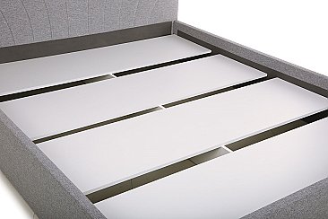 Кровать мягкая Мия 1600/Серый