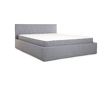 Кровать мягкая Мия 1600/Серый