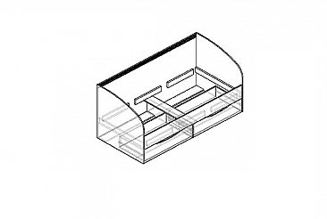 Кровать с ящиками Спайдер