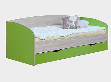 Кровать 0,8 с ящиками Эльф №10