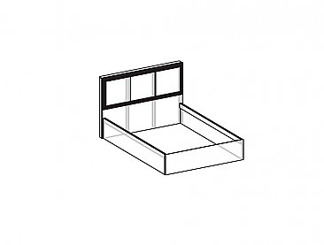 Схема - Кровать с основанием Барселона