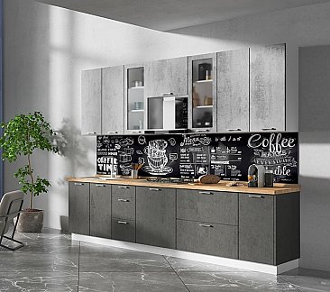 Кухня Модерн №2 Бетон