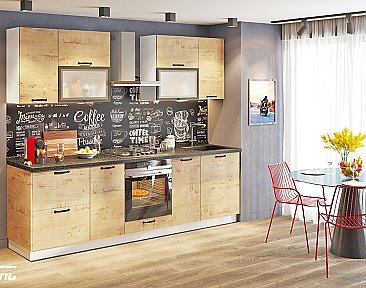 Кухня Крафт №2 Дуб Бунратти