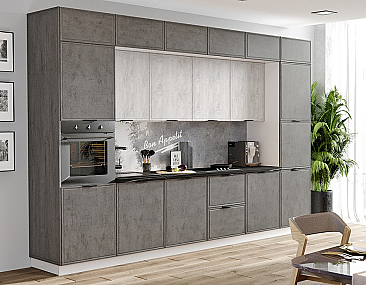 Кухня Норд №4 Бетон