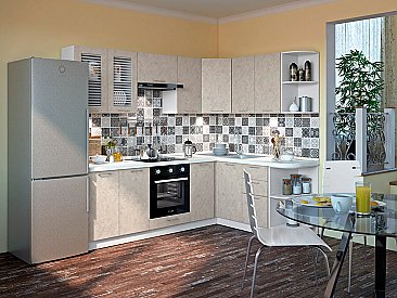 Шкаф-антресоль ШАВ-60 (920) для кухни Шанталь 2 в интерьере