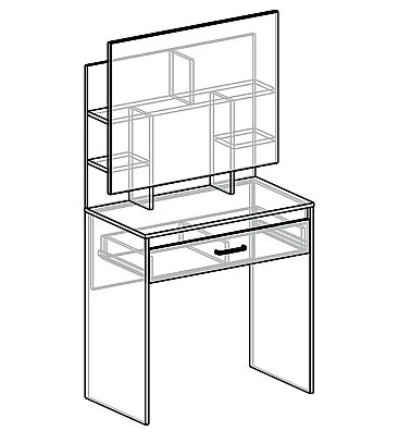 Стол туалетный Адель