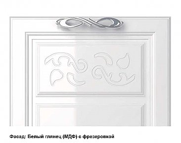 Фасад - Шкаф-антресоль завершающий ШАЗ-30 для кухни Модена