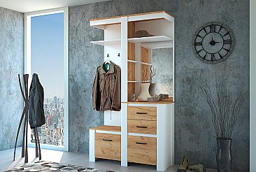 Прихожая Оксфорд в интерьере