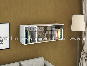 Полка Сканди 103 (110 см) - в интерьере