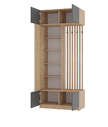 Прихожая Багира Графит