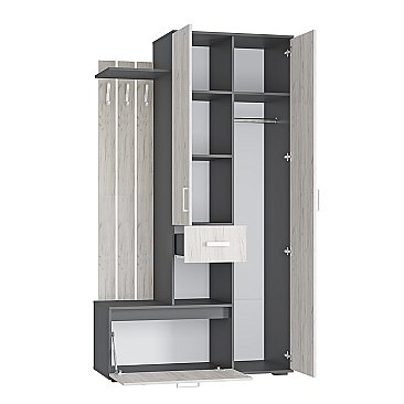 Прихожая Лира Графит