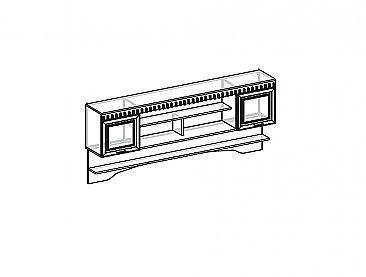 Схема полка навесная №2 Меценат