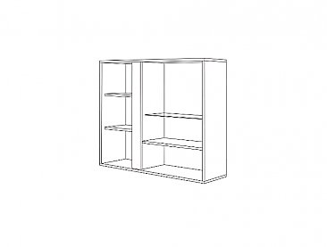 Шкаф навесной Арчи 10.60