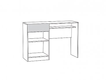 Схема стол туалетный Ливерпуль 12.146