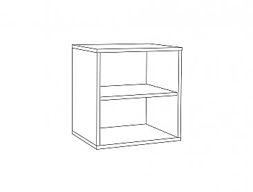 Схема тумба прикроватная Гравити 13.87