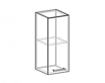 Шкаф-антресоль ША-30 для кухни Гурман 7 схема