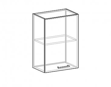 Шкаф-антресоль ША-50 для кухни Гурман 7 схема