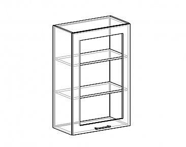 Шкаф-антресоль ШАС-60 (920) для кухни Корсика схема