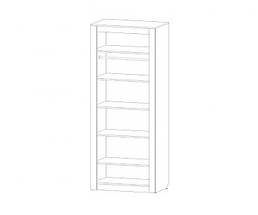 Шкаф 2-х створчатый Ривьера Л - схема