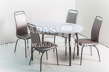 Стол раскладной СМ 01 - со стульями СИ 48
