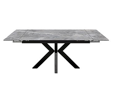 Стол раскладной Меджик 140 Керамогранит Серый