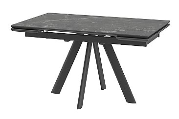 Стол раскладной Стокгольм Керамогранит Черный