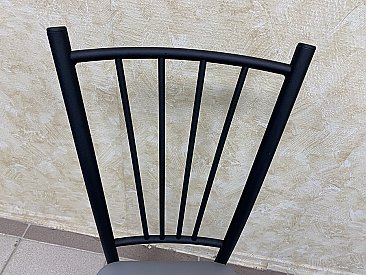 Стул на металлокаркасе Квартет-Т Черный