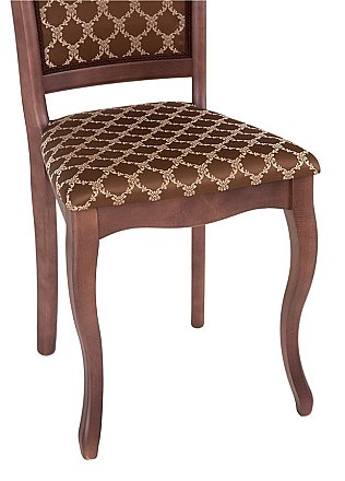 Стул деревянный Константа Орех/Соты