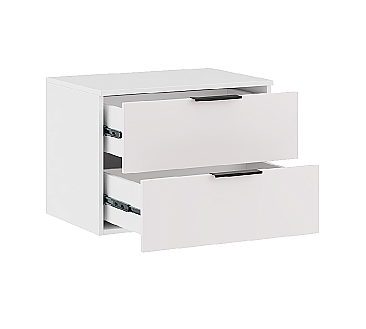 Тумба прикроватная 2 ящика Адель