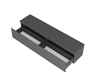 ТВ тумба Симпл Графит