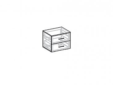 Схема - Тумба вешалки малой Барселона