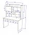Компьютерный стол СП-83 схема