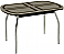 Стол обеденный Портофино с металлическими опорами