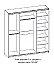 Шкаф-купе Оскар-М-3 с зеркалами