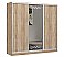 Шкаф-купе Оскар 3.6 с 1 зеркалом / 177 см