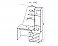 Компьютерный стол КС 20-43 - схема