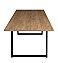 Стол обеденный Лофт (Loft) Дуб Крафт золотой