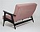 Диван двухместный РЕТРО (Венге/RS 12 розовый)