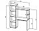 Стол компьютерный Юниор-2 - схема