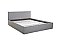Кровать мягкая Мия 1600/Серый