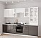 Кухня Модерн №1 Сагаста/Белый