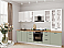Кухня Модерн №11 Грин Софт/Белый