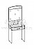 Стол макияжный Догма - схема
