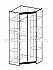 Схема - Шкаф угловой Логика