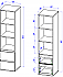 Стеллаж с двумя ящиками, Рино - Схема