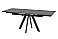 Стол раскладной Стокгольм Керамогранит Черный