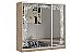 Шкаф-купе Оскар 4.8 с 3 зеркалами / 222 см